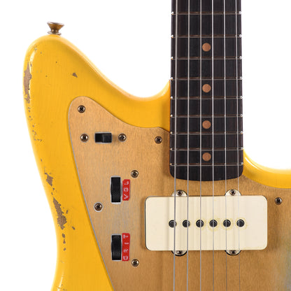 Fender Custom Shop 1959 Jazzmaster "Chicago Special" Relic Super Aged Graffiti Yellow Master Built by Levi Perry Electric Guitars / Solid Body