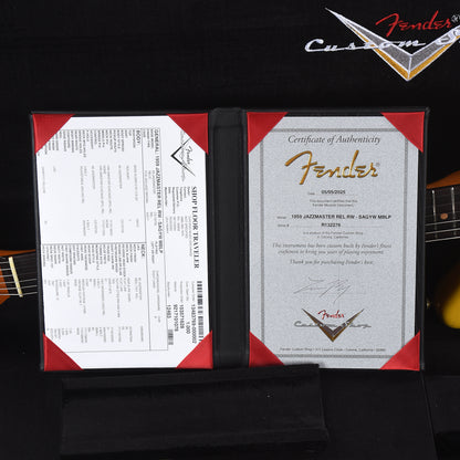 Fender Custom Shop 1959 Jazzmaster "Chicago Special" Relic Super Aged Graffiti Yellow Master Built by Levi Perry Electric Guitars / Solid Body
