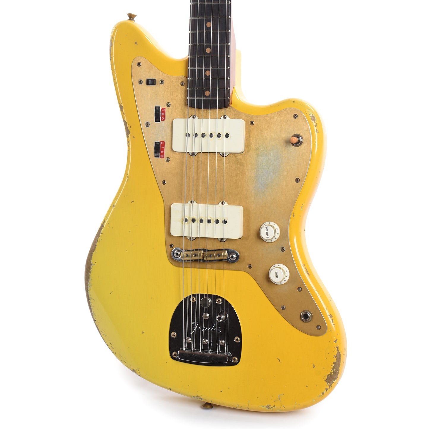 Fender Custom Shop 1959 Jazzmaster "Chicago Special" Relic Super Aged Graffiti Yellow Master Built by Levi Perry Electric Guitars / Solid Body