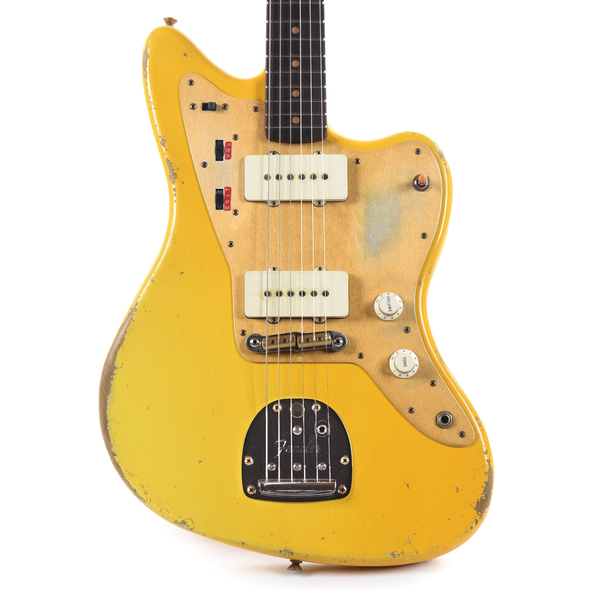 Fender Custom Shop 1959 Jazzmaster "Chicago Special" Relic Super Aged Graffiti Yellow Master Built by Levi Perry Electric Guitars / Solid Body