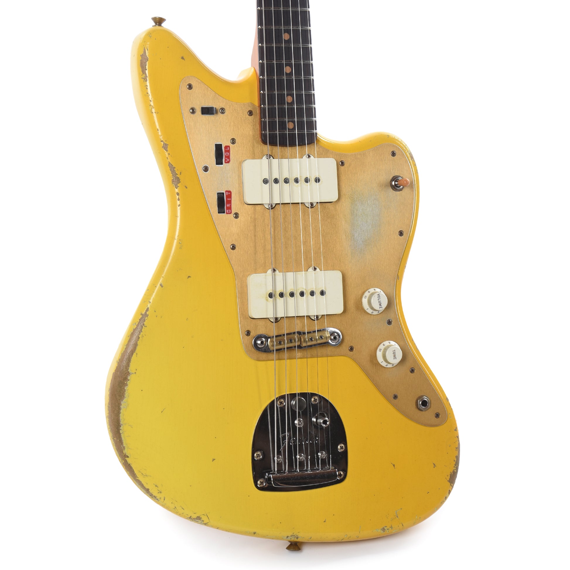 Fender Custom Shop 1959 Jazzmaster "Chicago Special" Relic Super Aged Graffiti Yellow Master Built by Levi Perry Electric Guitars / Solid Body