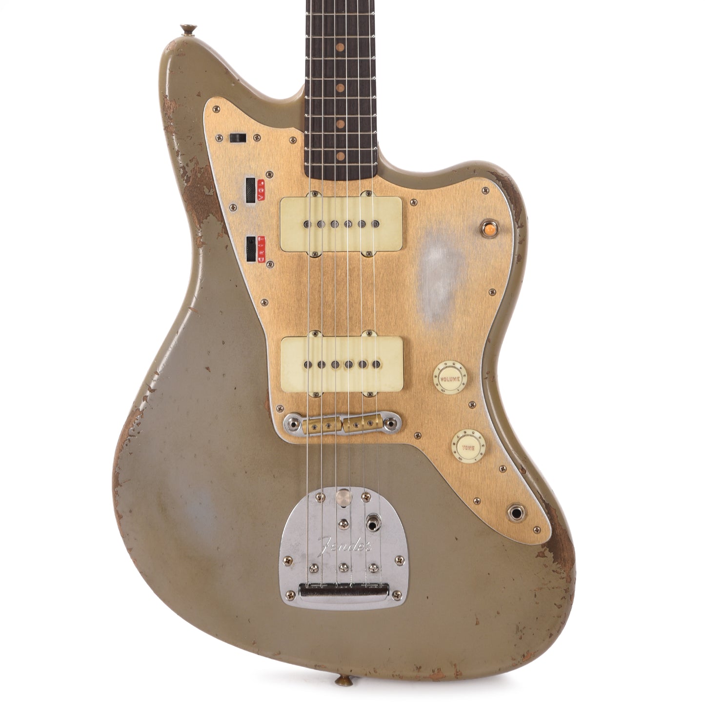 Fender Custom Shop 1959 Jazzmaster "Chicago Special" Relic Super Aged Primer Grey Master Built by Levi Perry Electric Guitars / Solid Body