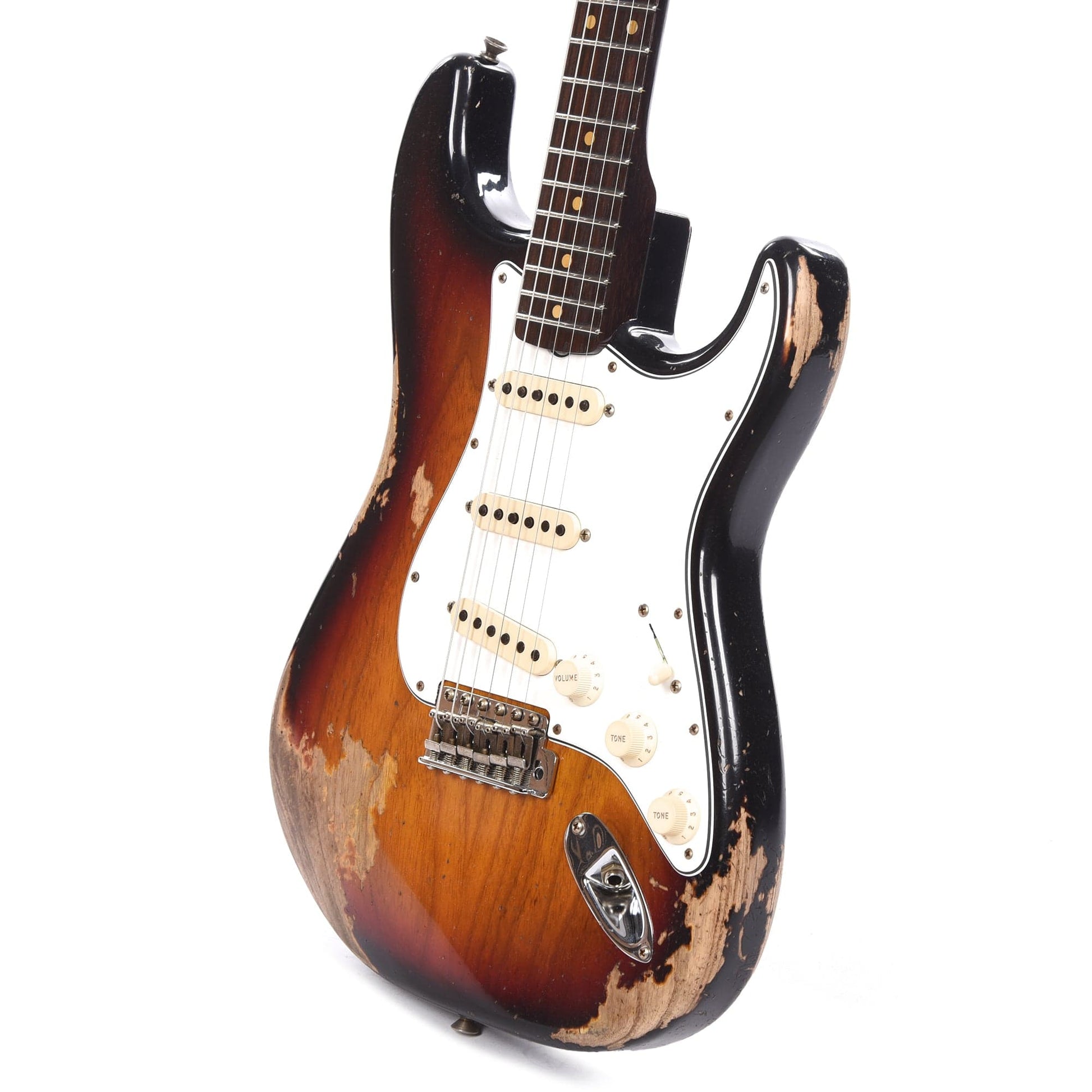 Fender Custom Shop 1959 Stratocaster Ash "Chicago Special" Heavy Relic Aged 3-Color Sunburst w/Rosewood Neck Electric Guitars / Solid Body