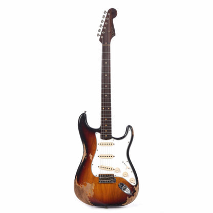 Fender Custom Shop 1959 Stratocaster Ash "Chicago Special" Heavy Relic Aged 3-Color Sunburst w/Rosewood Neck Electric Guitars / Solid Body