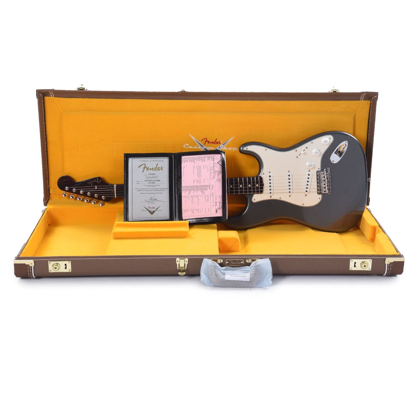 Fender Custom Shop 1959 Stratocaster "Chicago Special" Deluxe Closet Classic Aged Charcoal Frost Metallic w/Rosewood Neck Electric Guitars / Solid Body