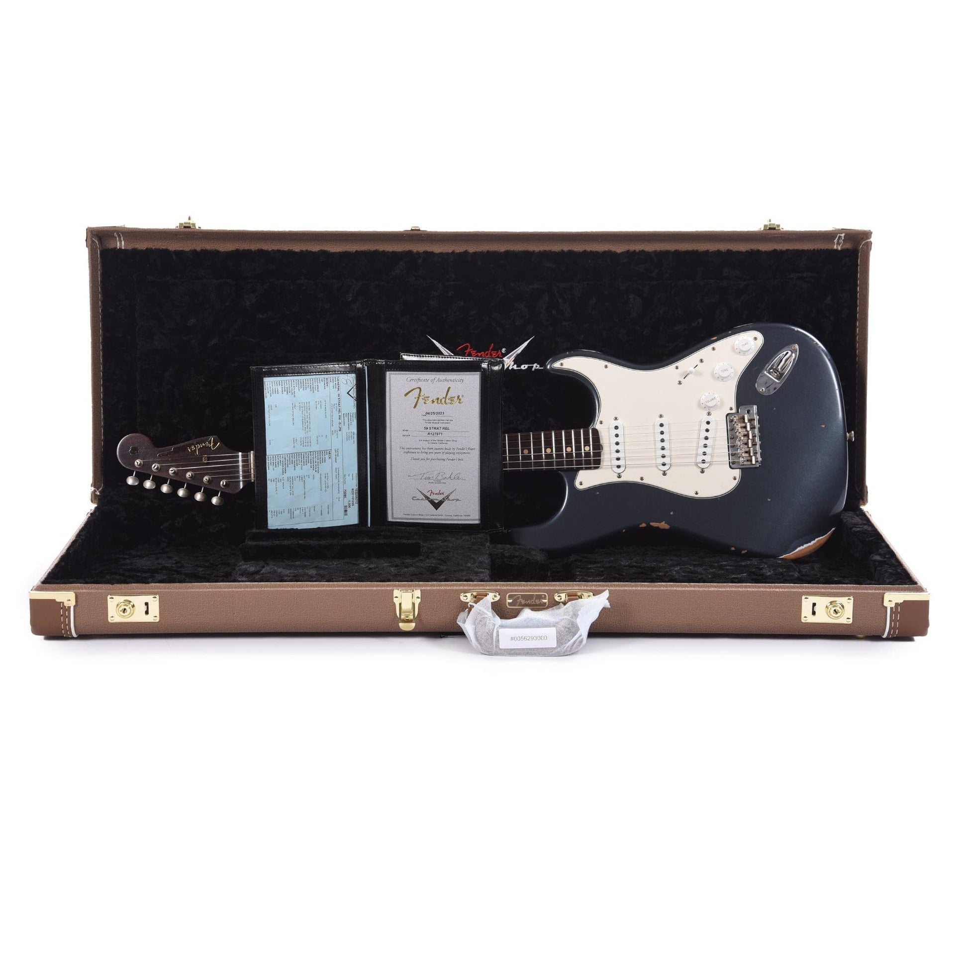 Fender Custom Shop 1959 Stratocaster "Chicago Special" Deluxe Closet Classic Aged Dark Lake Placid Blue w/Rosewood Neck Electric Guitars / Solid Body
