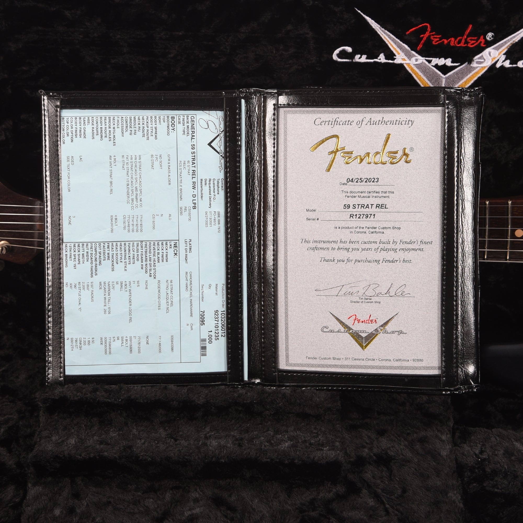 Fender Custom Shop 1959 Stratocaster 