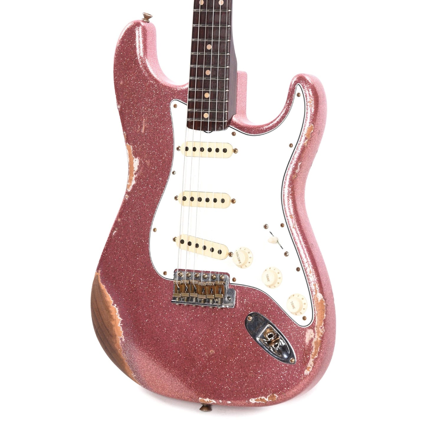 Fender Custom Shop 1959 Stratocaster "Chicago Special" Heavy Relic Aged Champagne Sparkle w/Rosewood Neck Electric Guitars / Solid Body