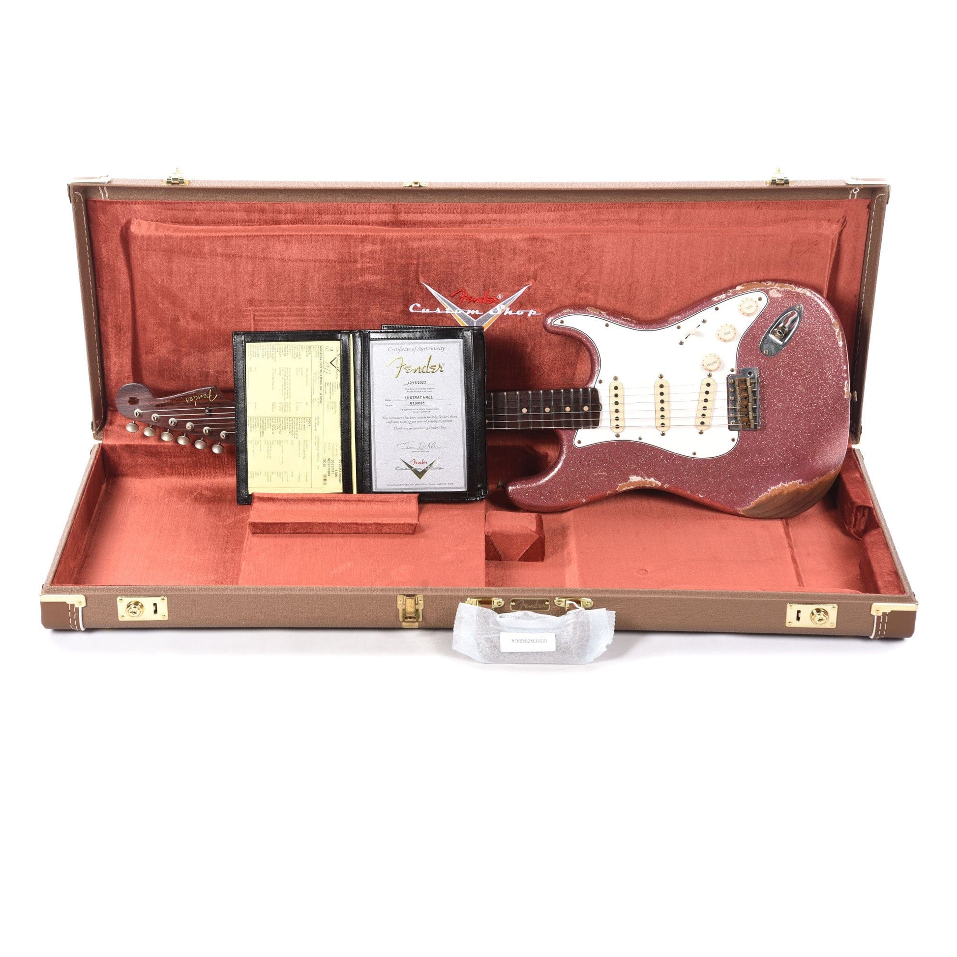 Fender Custom Shop 1959 Stratocaster "Chicago Special" Heavy Relic Aged Champagne Sparkle w/Rosewood Neck Electric Guitars / Solid Body