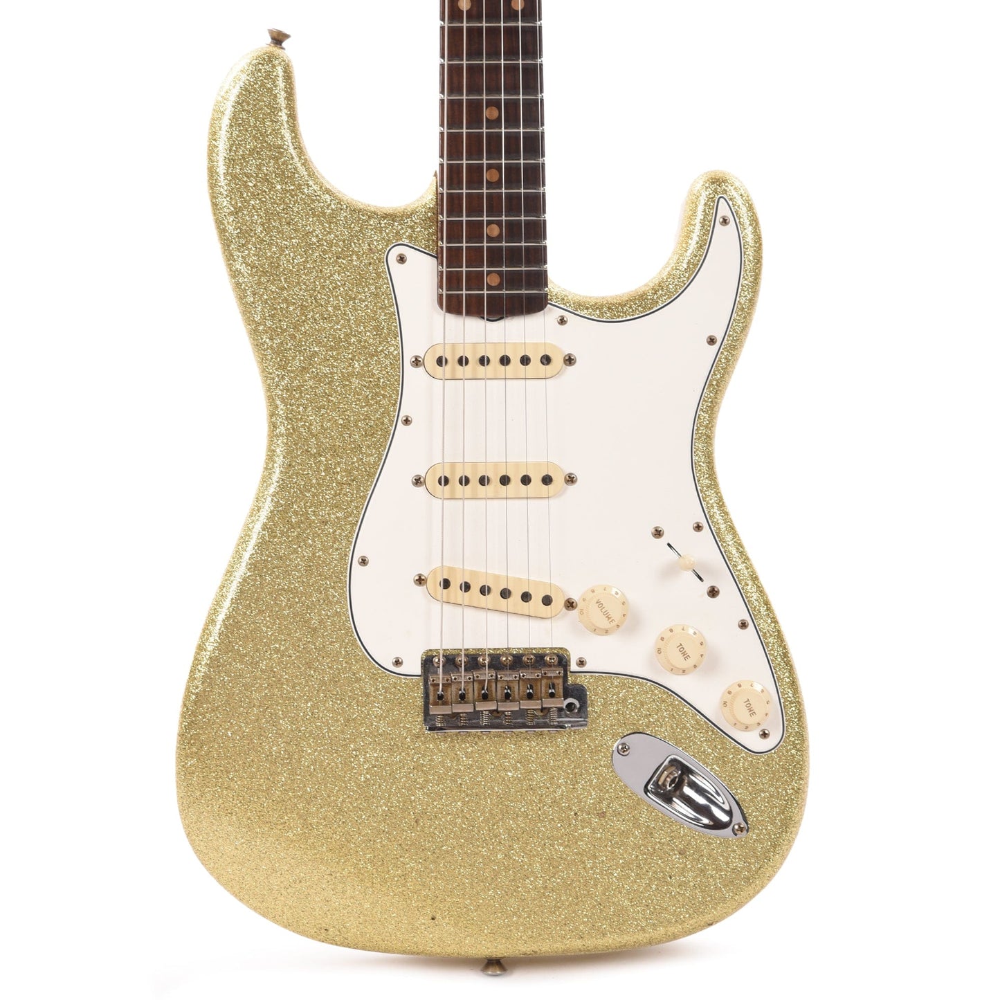 Fender Custom Shop 1959 Stratocaster "Chicago Special" Journeyman Aged Gold Sparkle w/Rosewood Neck Electric Guitars / Solid Body
