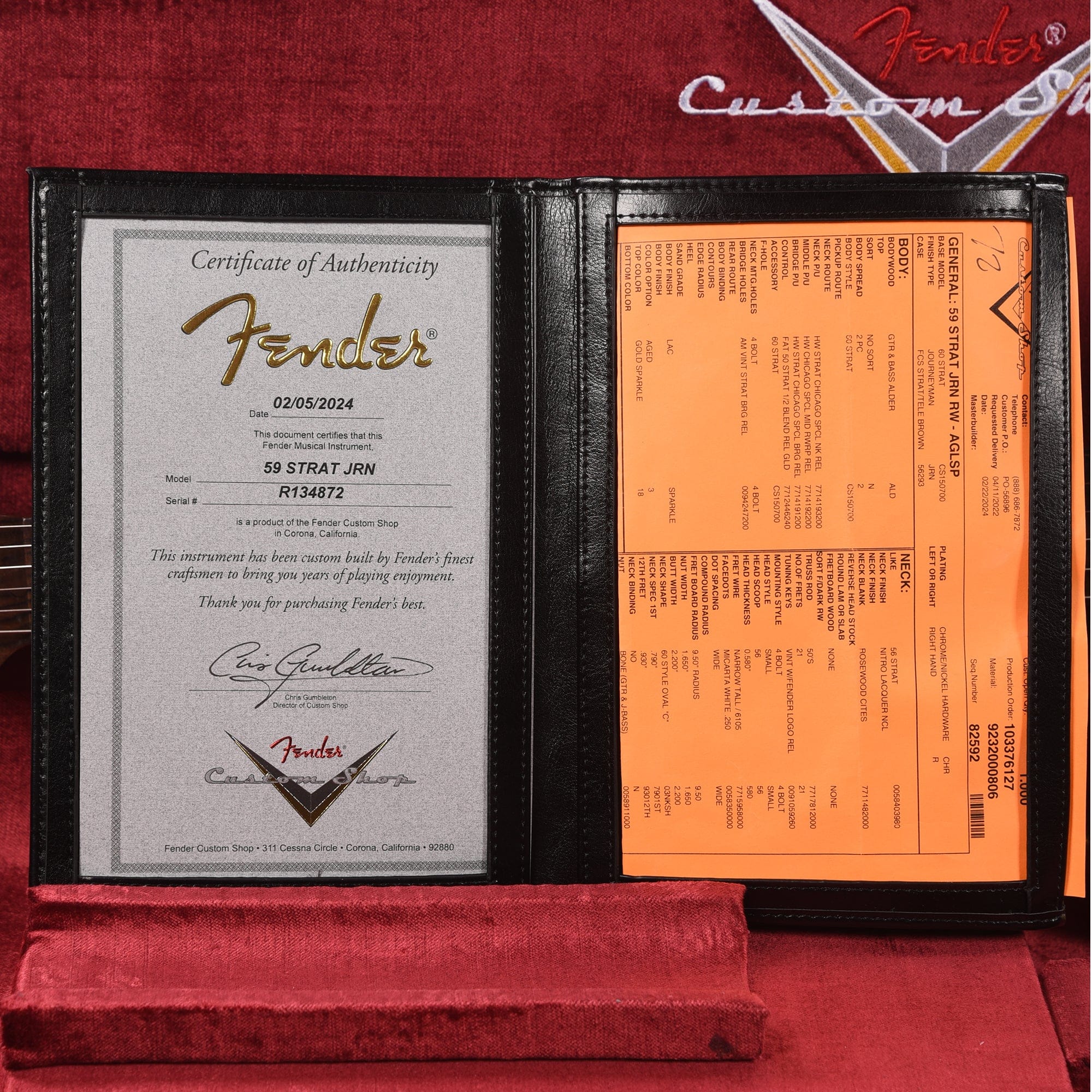 Fender Custom Shop 1959 Stratocaster 