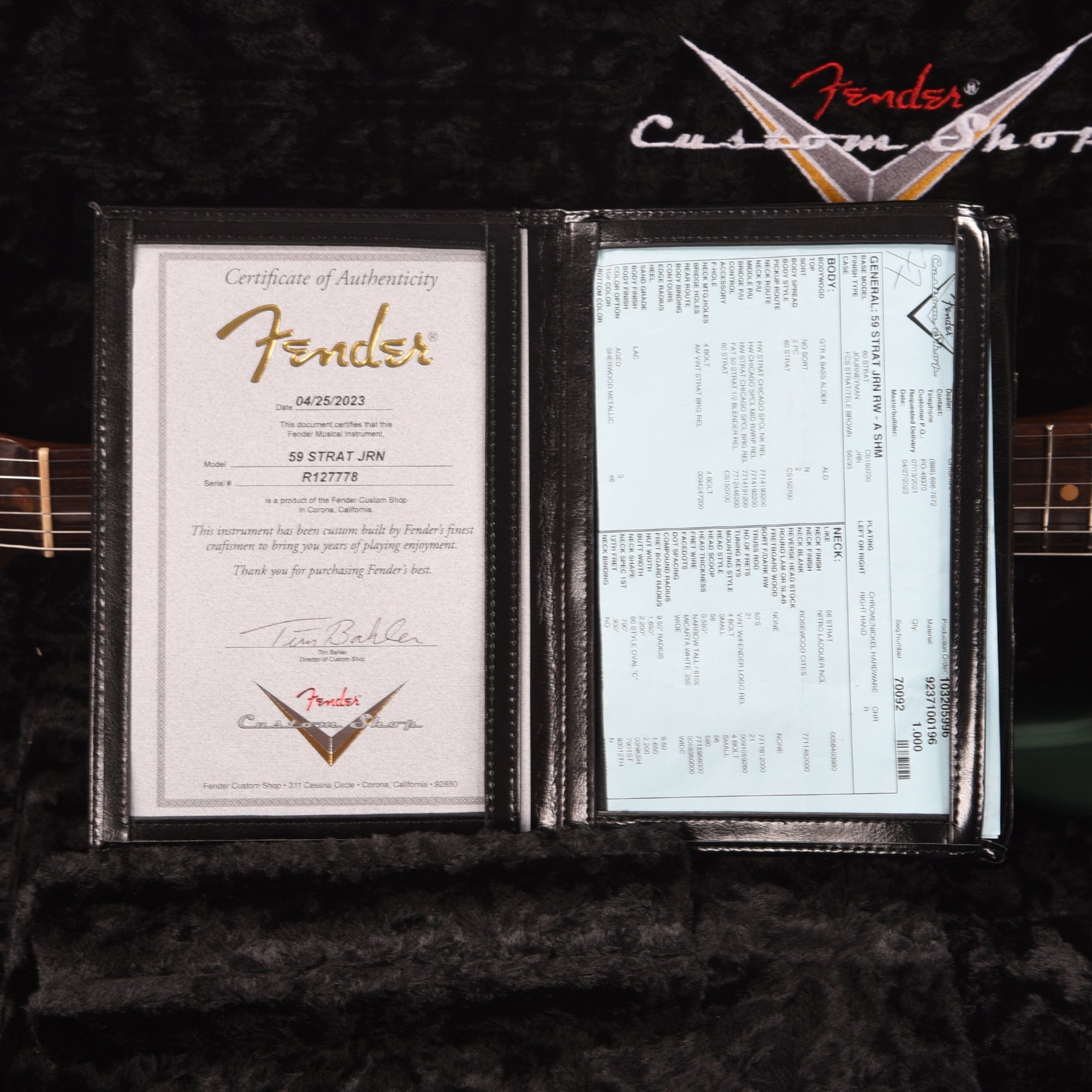 Fender Custom Shop 1959 Stratocaster 