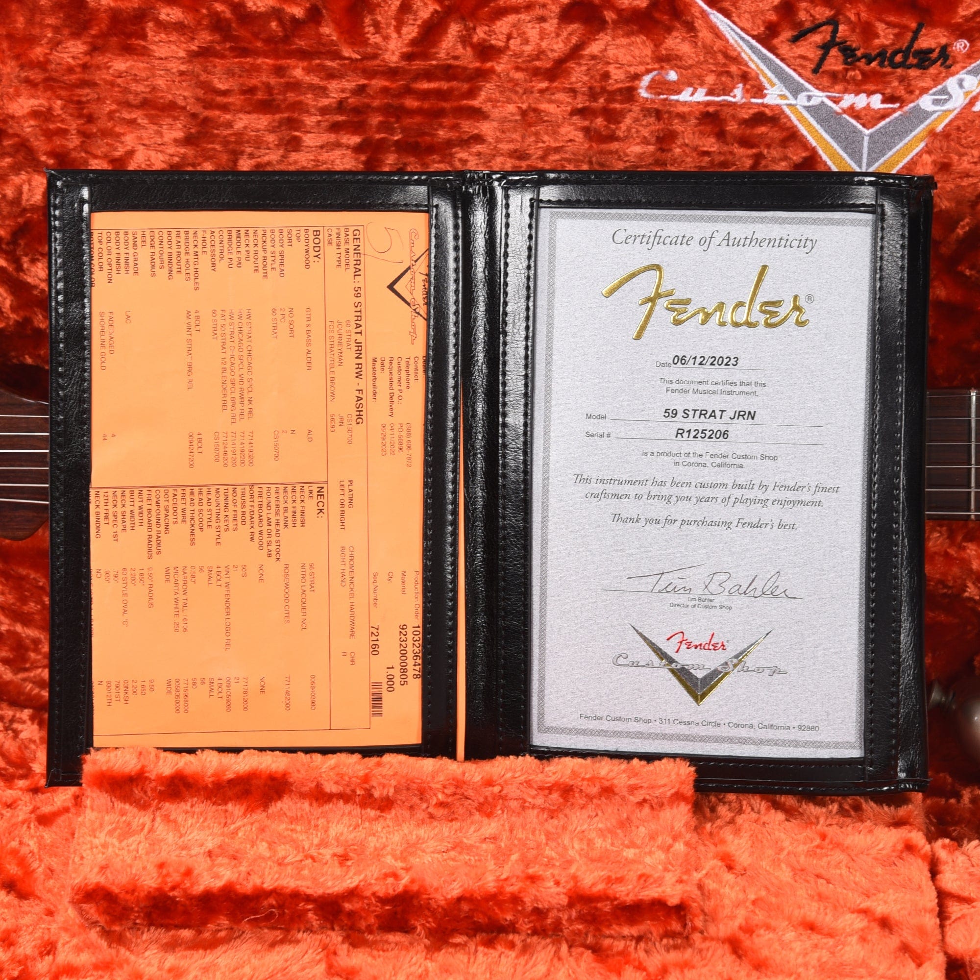 Fender Custom Shop 1959 Stratocaster 