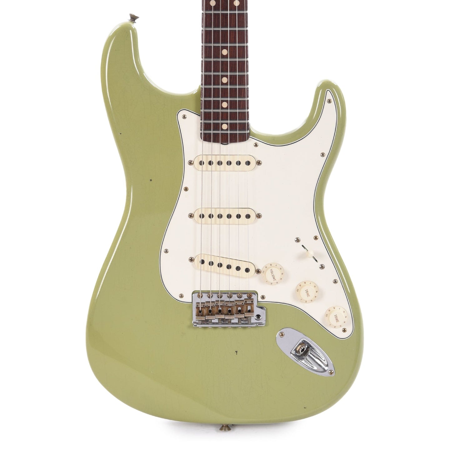 Fender Custom Shop 1959 Stratocaster "Chicago Special" Journeyman Faded/Aged Sweet Pea Green w/Rosewood Neck Electric Guitars / Solid Body