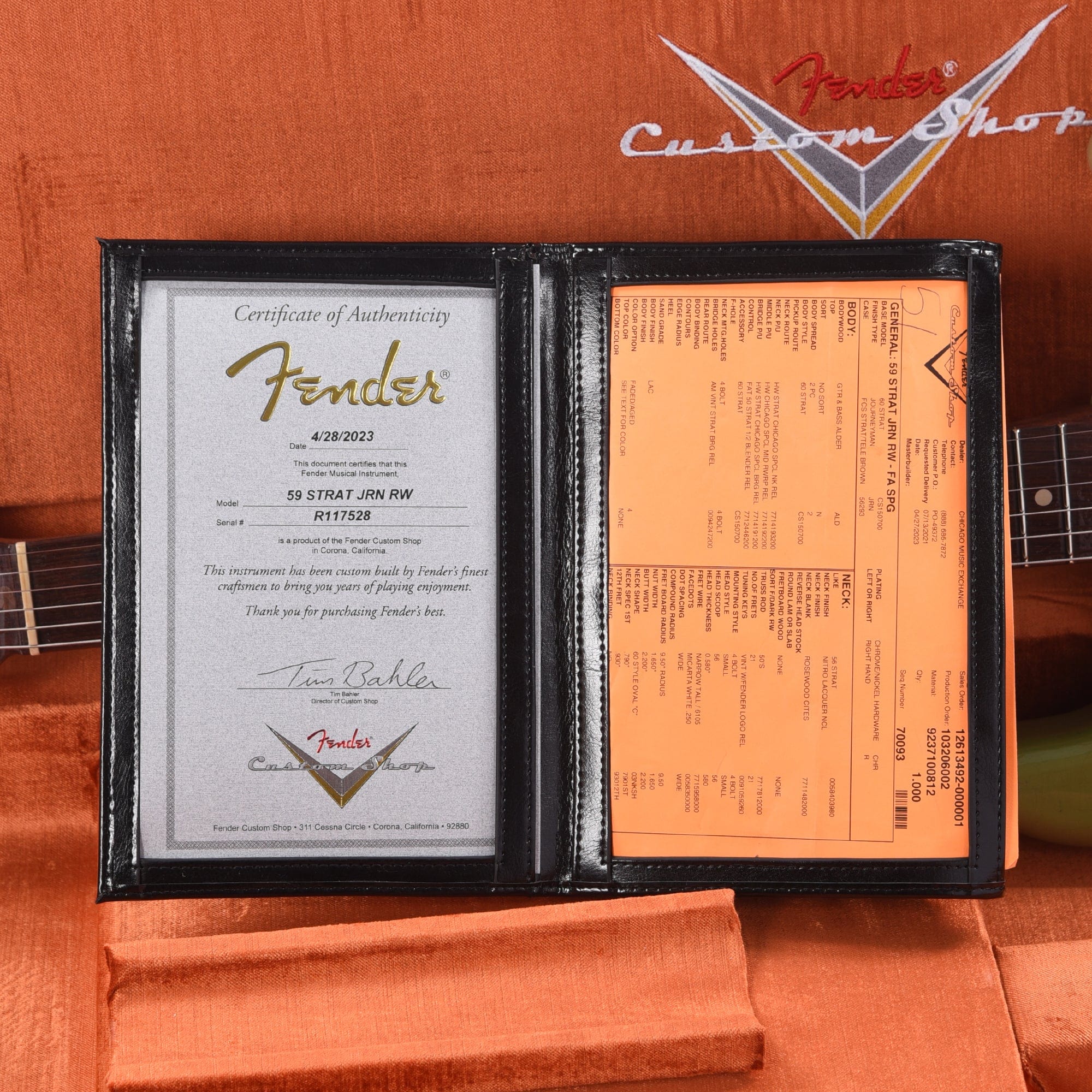 Fender Custom Shop 1959 Stratocaster 