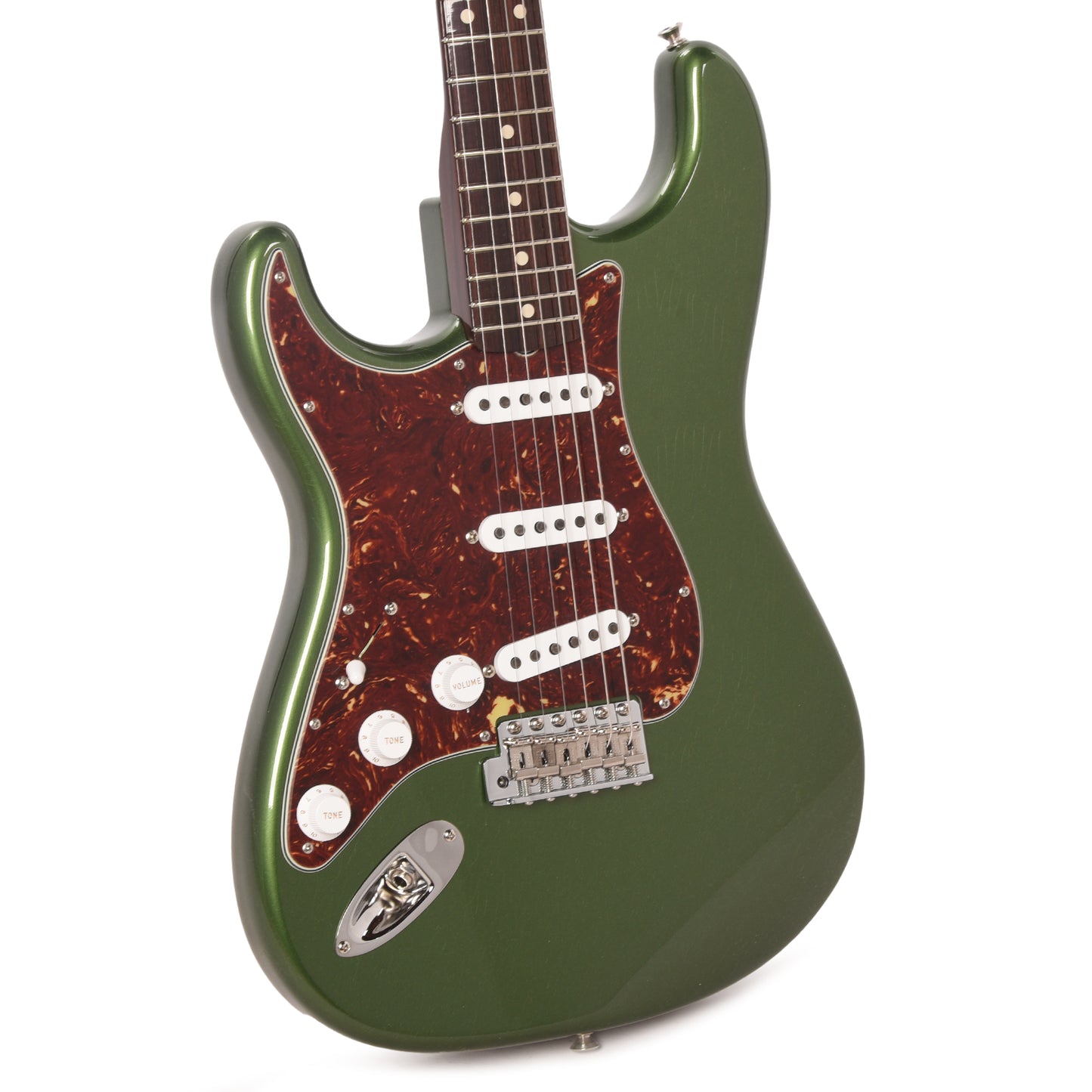 Fender Custom Shop 1959 Stratocaster "Chicago Special" LEFTY Deluxe Closet Classic Aged Cadillac Green w/Rosewood Neck Electric Guitars / Solid Body