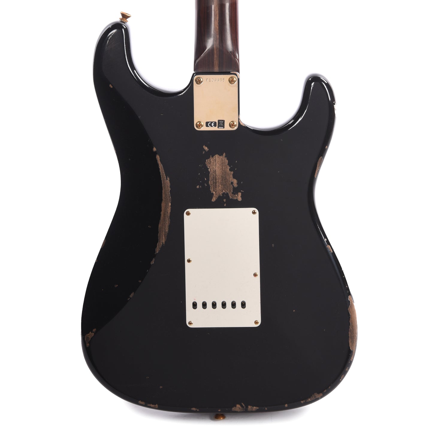 Fender Custom Shop 1959 Stratocaster "Chicago Special" LEFTY Heavy Relic Aged Black w/Rosewood Neck & Gold Hardware Electric Guitars / Solid Body