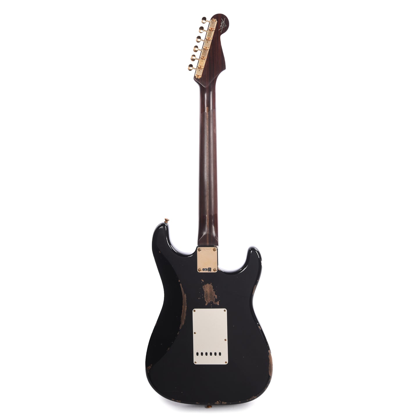 Fender Custom Shop 1959 Stratocaster "Chicago Special" LEFTY Heavy Relic Aged Black w/Rosewood Neck & Gold Hardware Electric Guitars / Solid Body