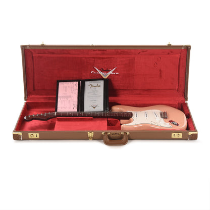 Fender Custom Shop 1959 Stratocaster "Chicago Special" LEFTY Time Capsule Super Aged Shell Pink w/Rosewood Neck Electric Guitars / Solid Body