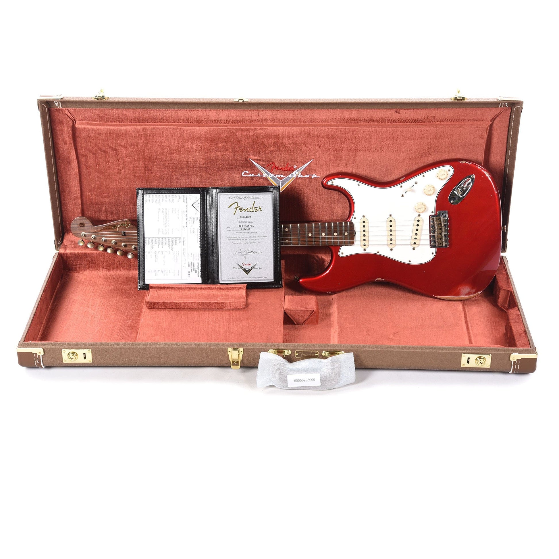 Fender Custom Shop 1959 Stratocaster "Chicago Special" Relic Candy Apple Red w/Rosewood Neck Electric Guitars / Solid Body
