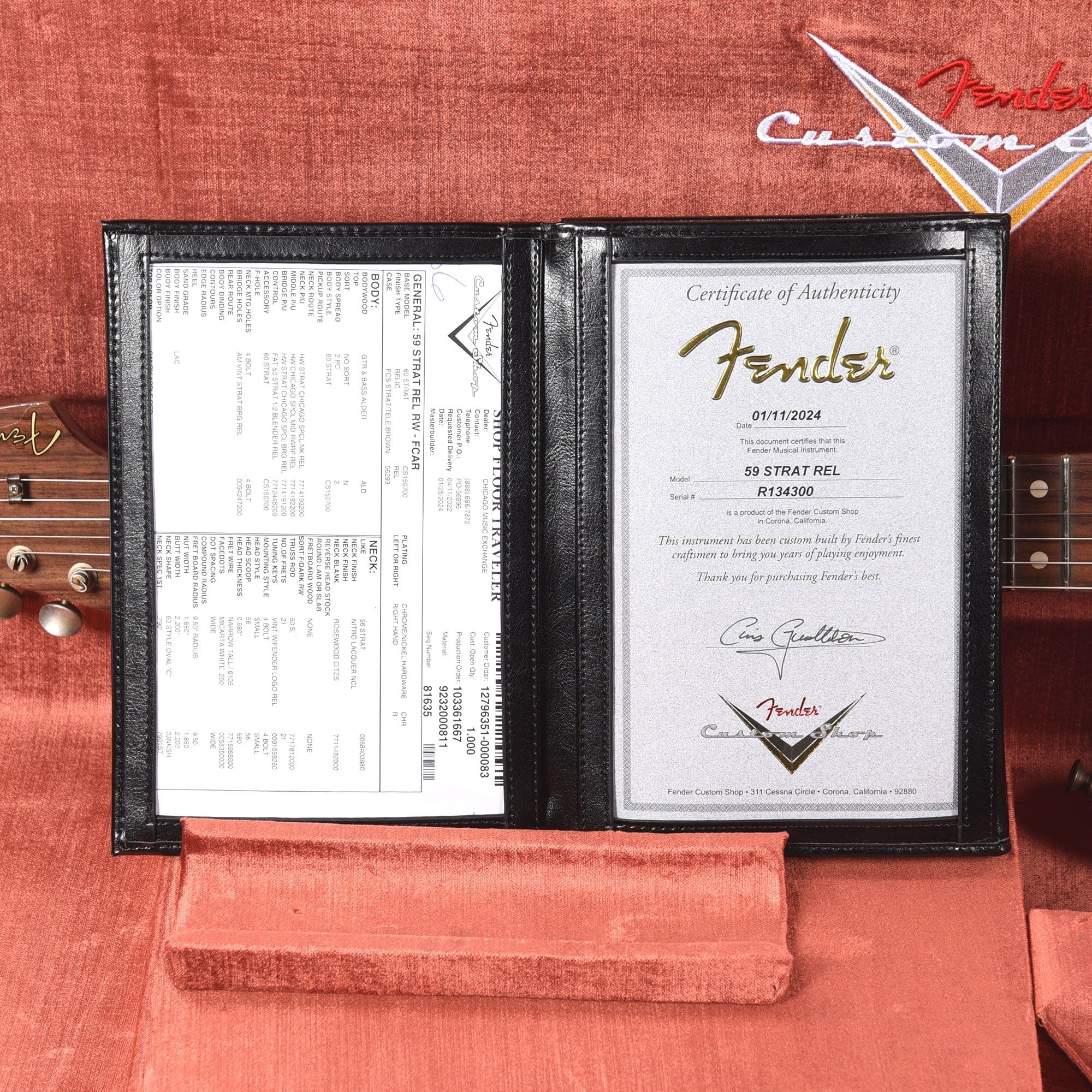 Fender Custom Shop 1959 Stratocaster 