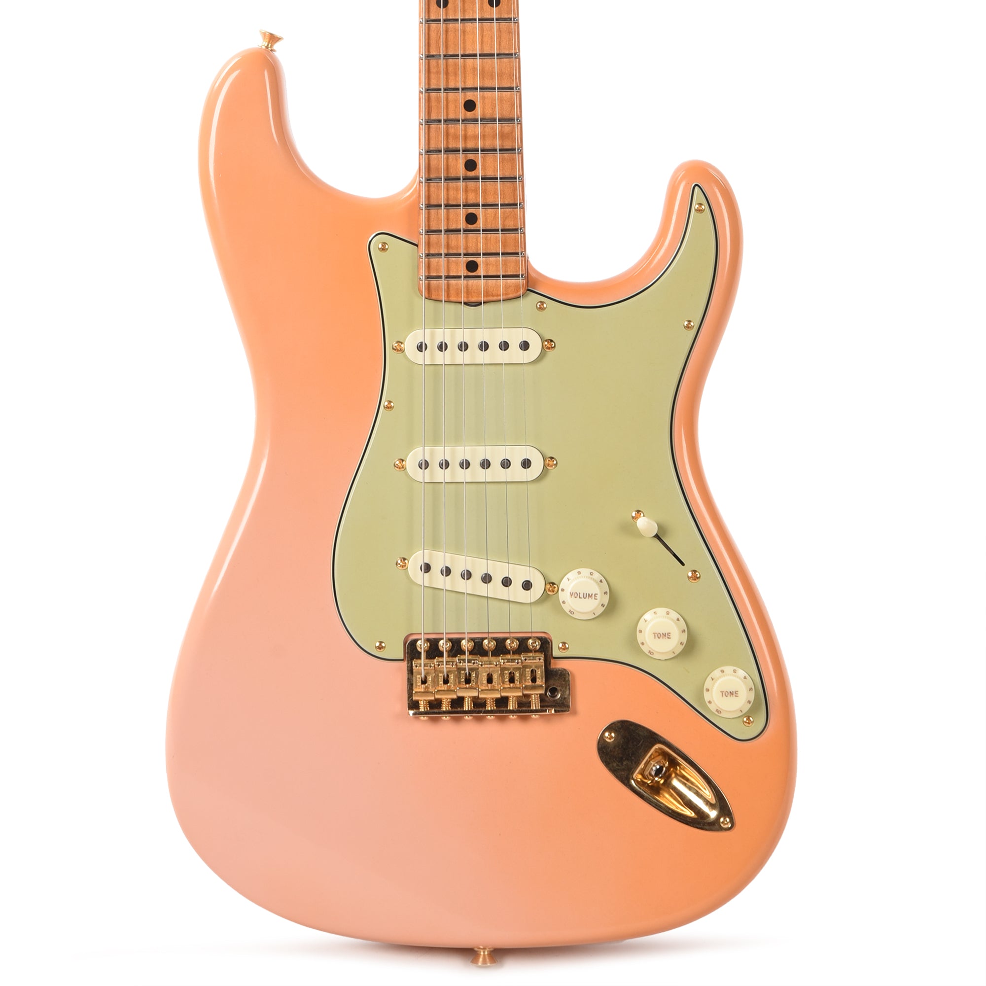 Fender Custom Shop 1959 Stratocaster Deluxe Closet Classic Aged Shell Pink Master Built by Dale Wilson w/Gold Hardware & AA Flame Neck Electric Guitars / Solid Body