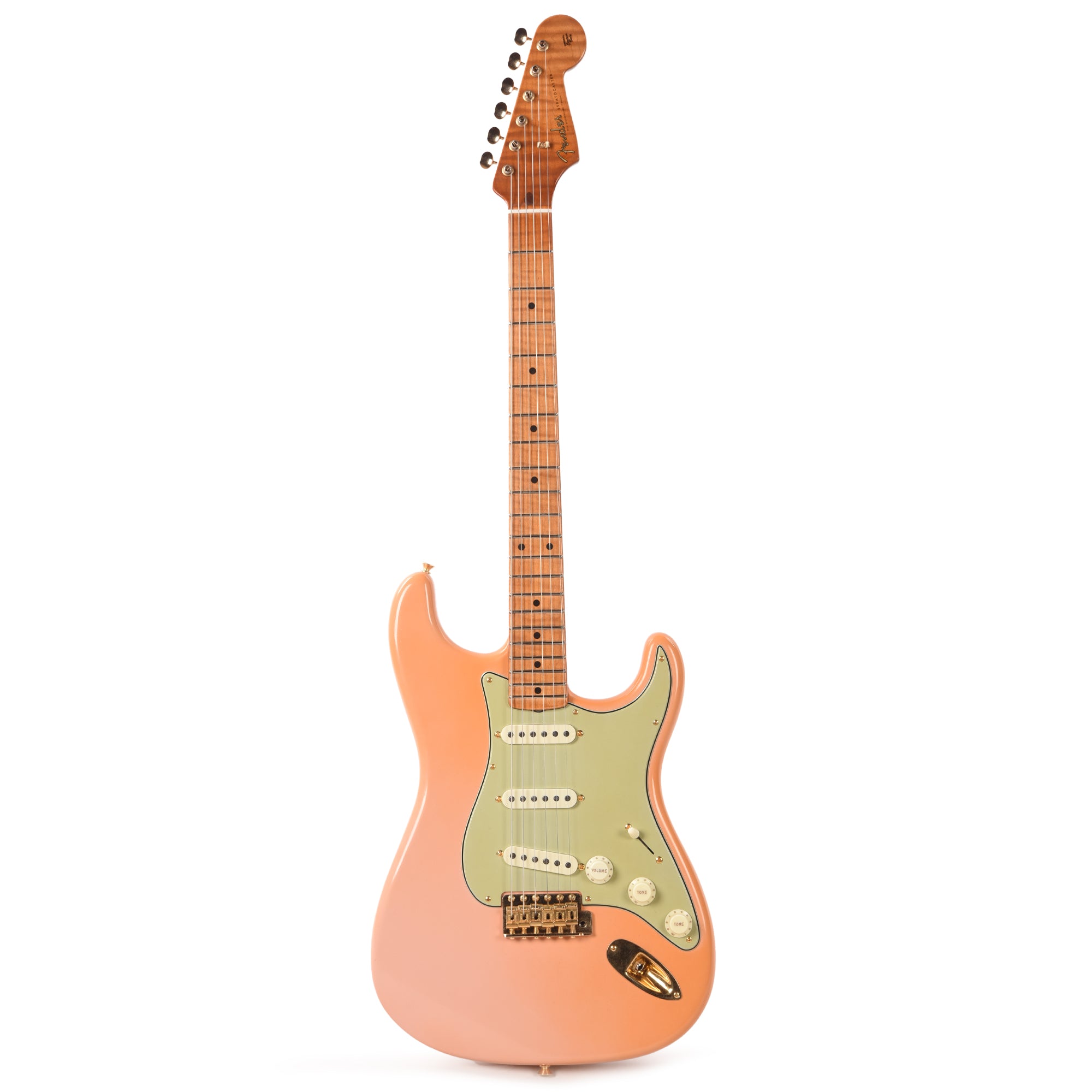 Fender Custom Shop 1959 Stratocaster Deluxe Closet Classic Aged Shell Pink Master Built by Dale Wilson w/Gold Hardware & AA Flame Neck Electric Guitars / Solid Body
