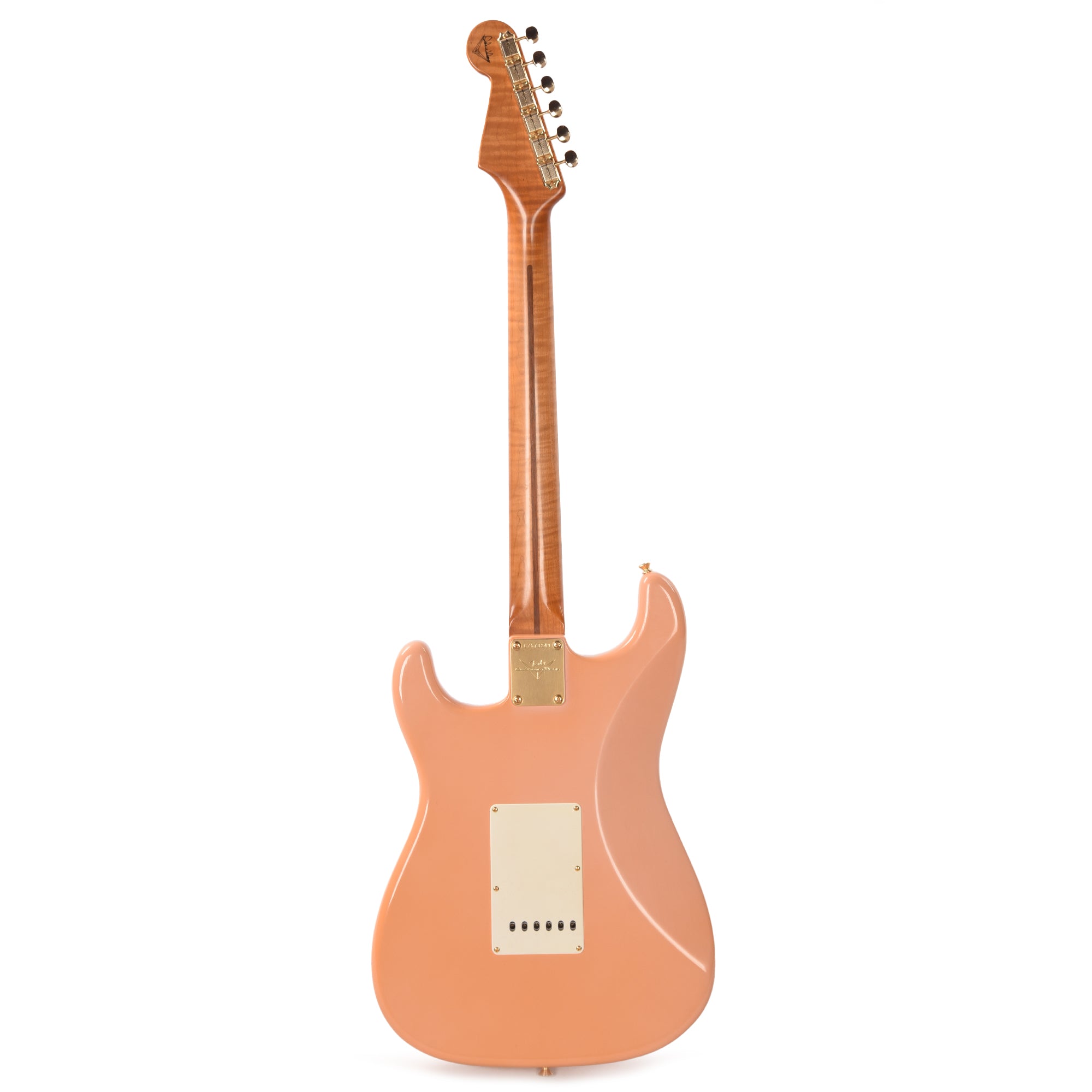 Fender Custom Shop 1959 Stratocaster Deluxe Closet Classic Aged Shell Pink Master Built by Dale Wilson w/Gold Hardware & AA Flame Neck Electric Guitars / Solid Body