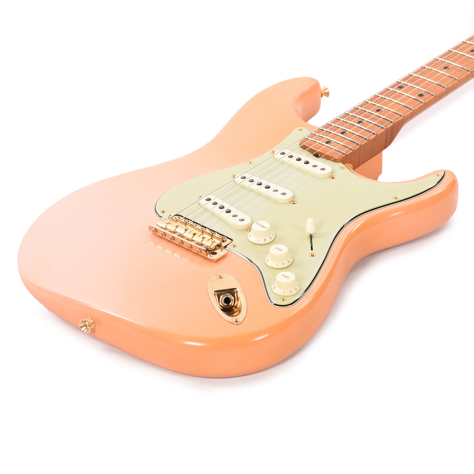 Fender Custom Shop 1959 Stratocaster Deluxe Closet Classic Aged Shell Pink Master Built by Dale Wilson w/Gold Hardware & AA Flame Neck Electric Guitars / Solid Body
