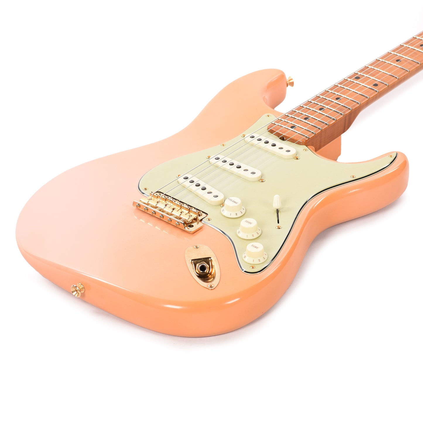 Fender Custom Shop 1959 Stratocaster Deluxe Closet Classic Aged Shell Pink Master Built by Dale Wilson w/Gold Hardware & AA Flame Neck Electric Guitars / Solid Body