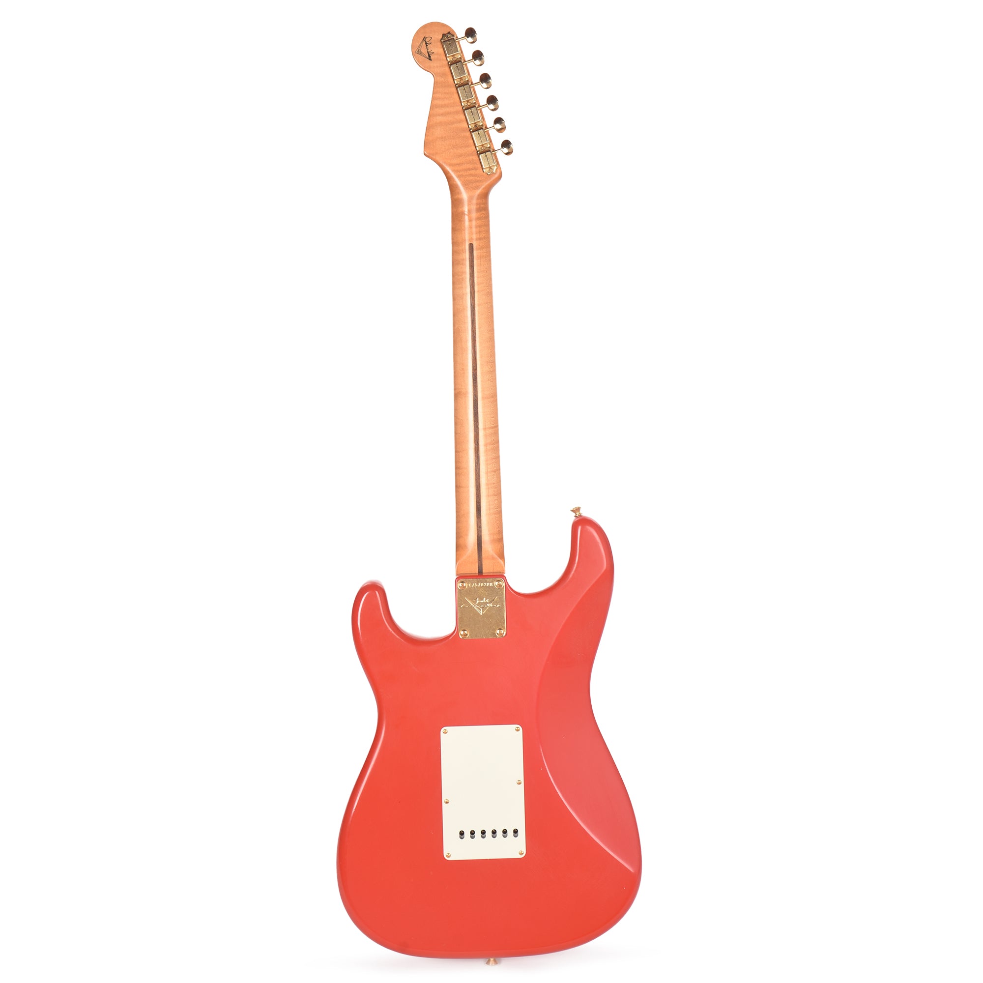 Fender Custom Shop 1959 Stratocaster Deluxe Closet Classic Faded Fiesta Red Master Built by Dale Wilson w/Gold Hardware & AA Flame Neck Electric Guitars / Solid Body