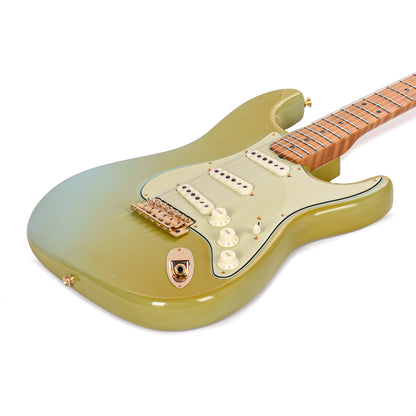 Fender Custom Shop 1959 Stratocaster Deluxe Closet Classic Super Aged Sonic Blue Master Built by Dale Wilson w/Gold Hardware & AA Flame Neck Electric Guitars / Solid Body