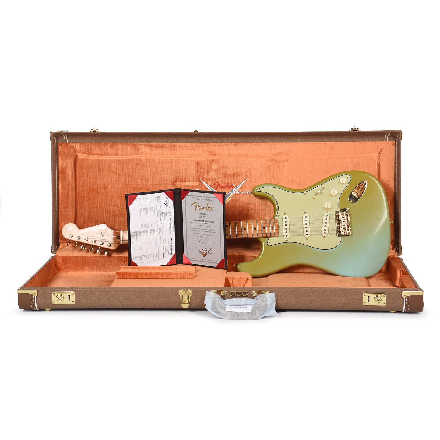 Fender Custom Shop 1959 Stratocaster Deluxe Closet Classic Super Aged Sonic Blue Master Built by Dale Wilson w/Gold Hardware & AA Flame Neck Electric Guitars / Solid Body