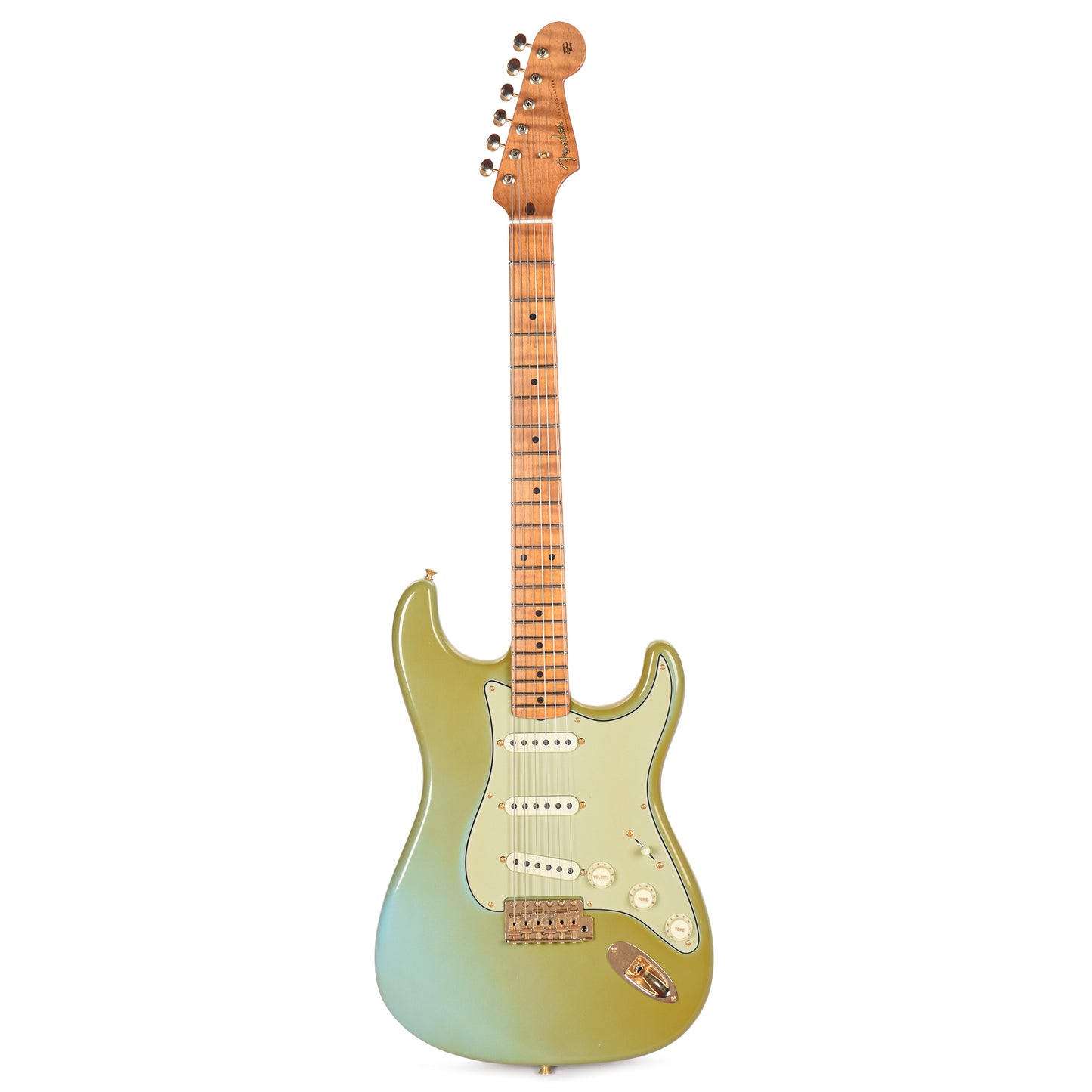 Fender Custom Shop 1959 Stratocaster Deluxe Closet Classic Super Aged Sonic Blue Master Built by Dale Wilson w/Gold Hardware & AA Flame Neck Electric Guitars / Solid Body