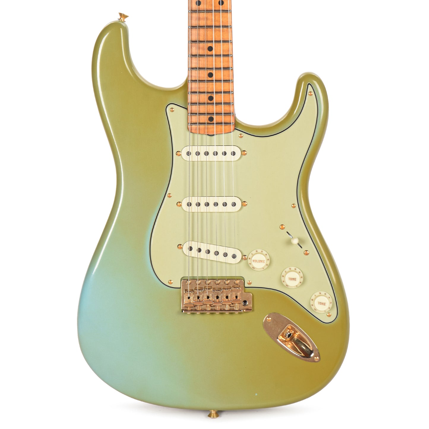 Fender Custom Shop 1959 Stratocaster Deluxe Closet Classic Super Aged Sonic Blue Master Built by Dale Wilson w/Gold Hardware & AA Flame Neck Electric Guitars / Solid Body