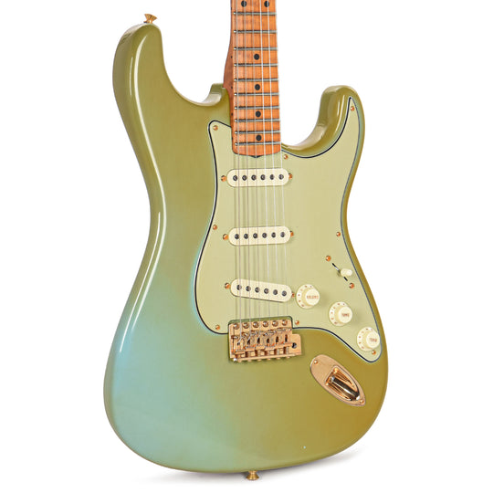Fender Custom Shop 1959 Stratocaster Deluxe Closet Classic Super Aged Sonic Blue Master Built by Dale Wilson w/Gold Hardware & AA Flame Neck Electric Guitars / Solid Body