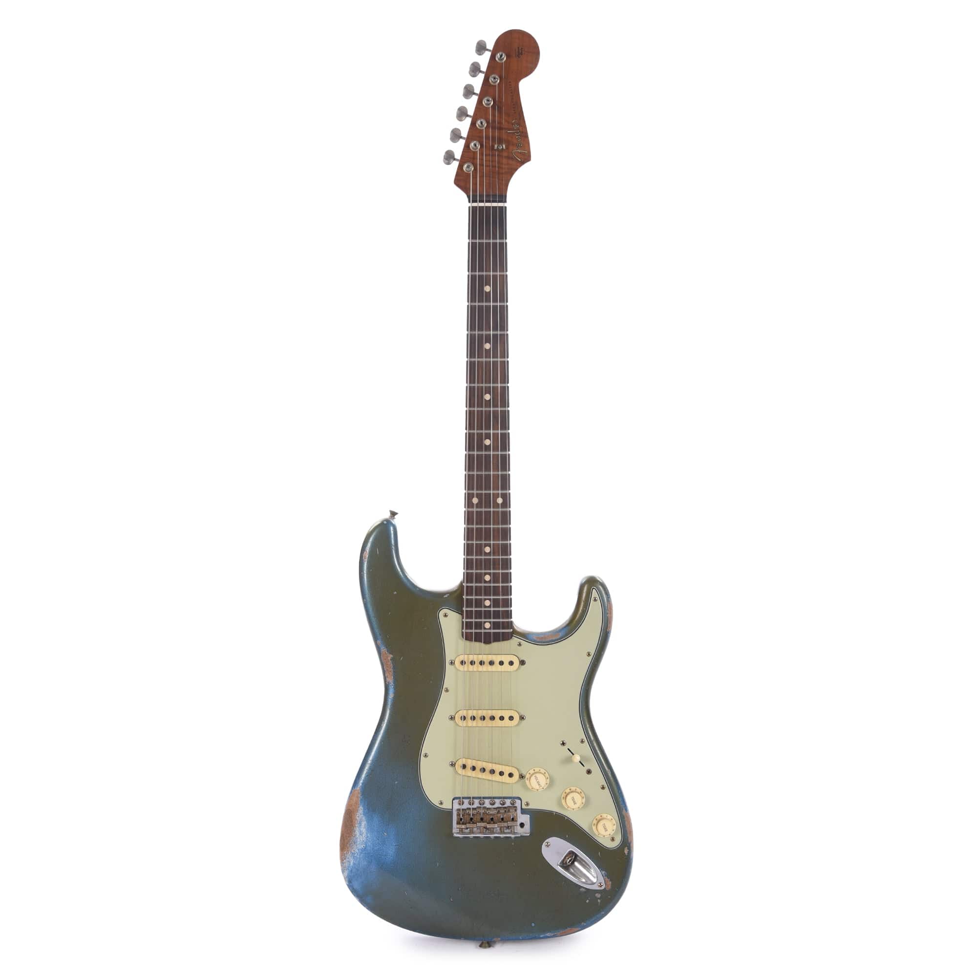 Fender Custom Shop 1959 Stratocaster Heavy Relic Aged Lake Placid Blue Master Built by Paul Waller Electric Guitars / Solid Body