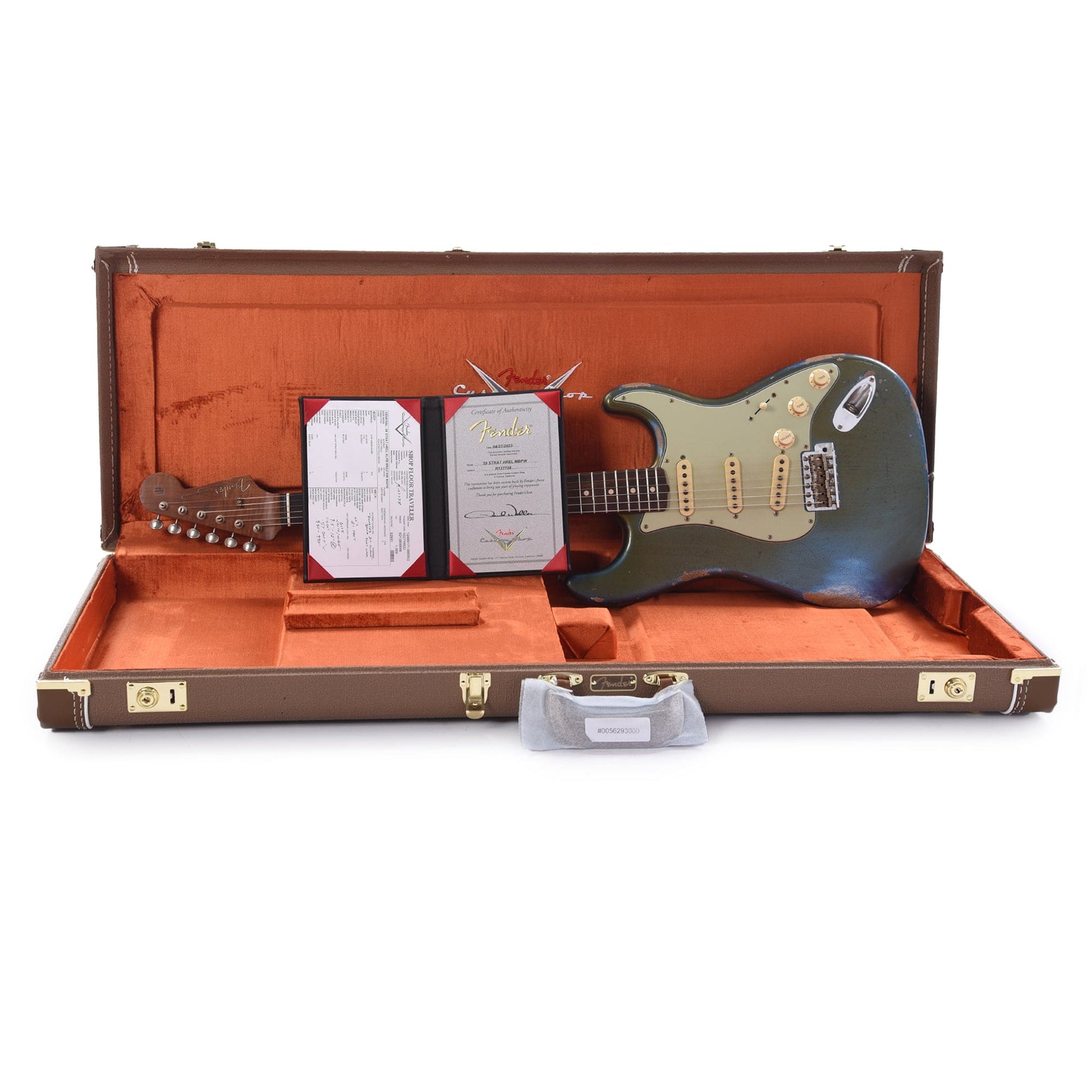 Fender Custom Shop 1959 Stratocaster Heavy Relic Aged Lake Placid Blue Master Built by Paul Waller Electric Guitars / Solid Body