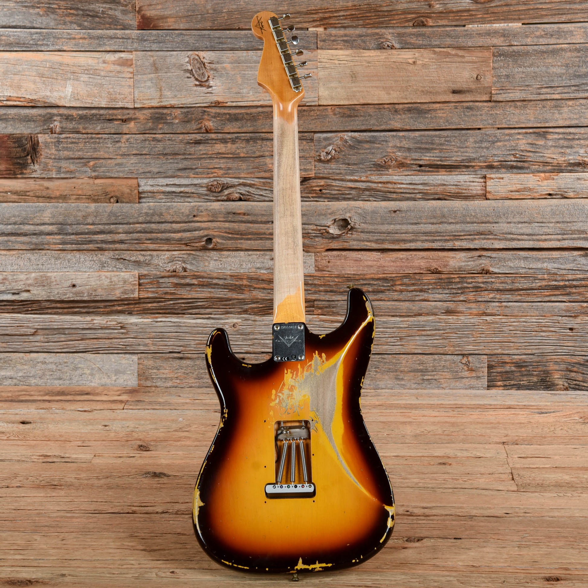 Fender Custom Shop 1959 Stratocaster Heavy Relic Sunburst 2022 Electric Guitars / Solid Body