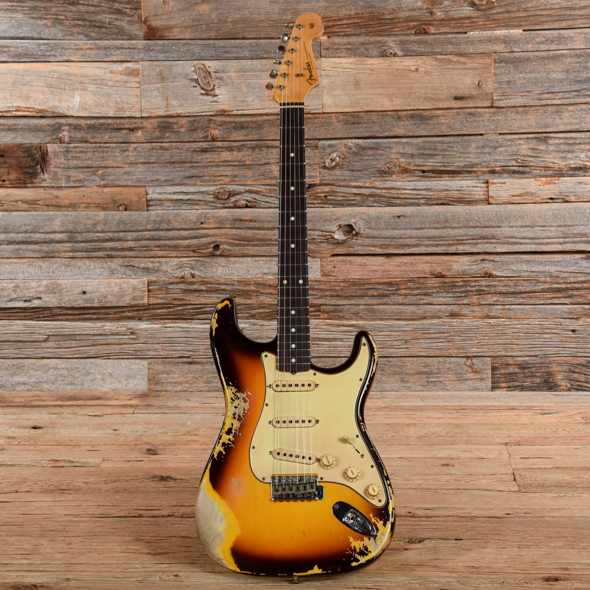 Fender Custom Shop 1959 Stratocaster Heavy Relic Sunburst 2022 Electric Guitars / Solid Body