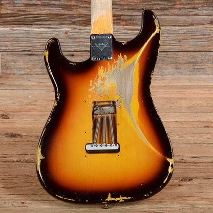 Fender Custom Shop 1959 Stratocaster Heavy Relic Sunburst 2022 Electric Guitars / Solid Body