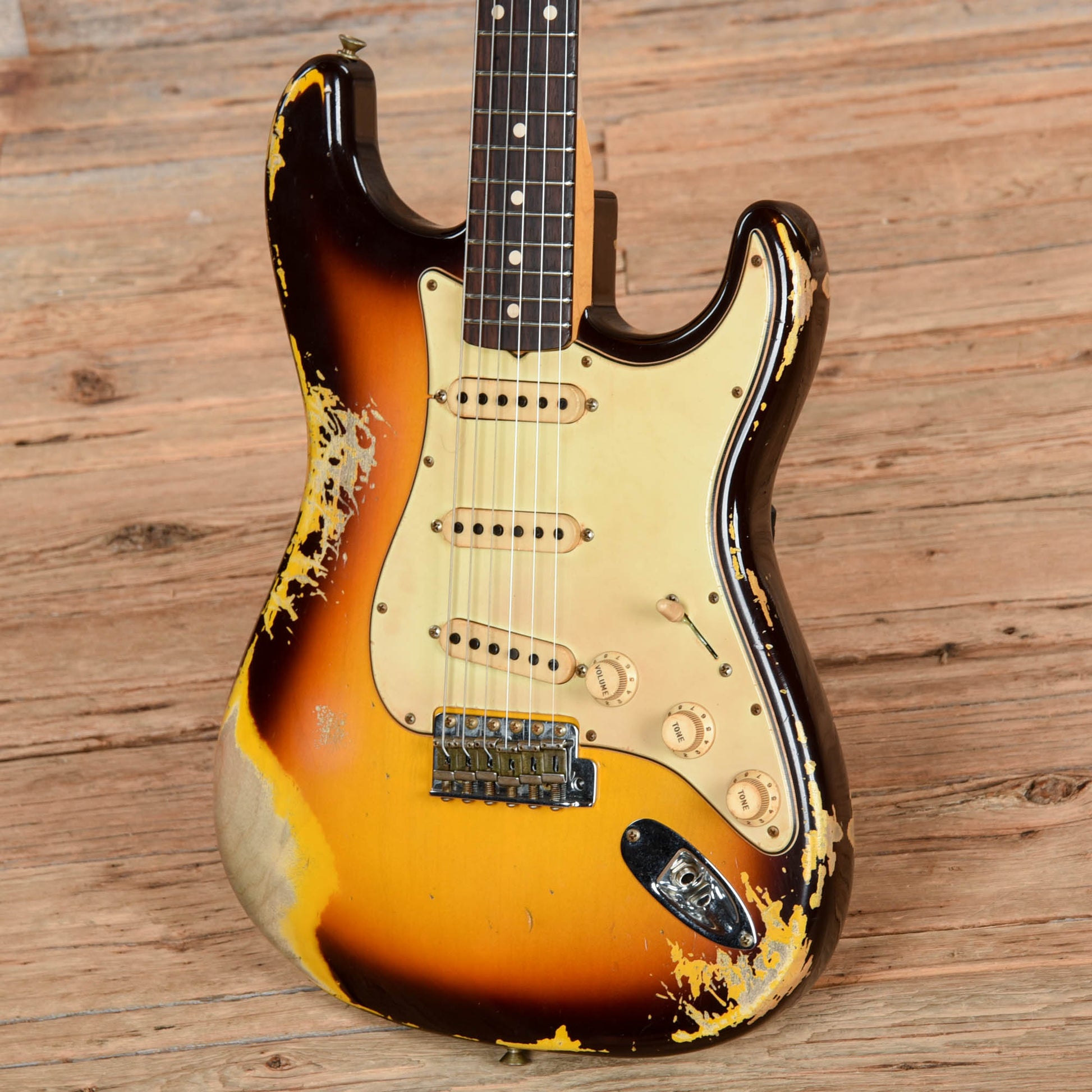 Fender Custom Shop 1959 Stratocaster Heavy Relic Sunburst 2022 Electric Guitars / Solid Body