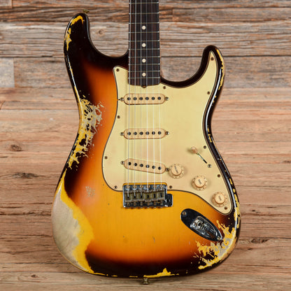 Fender Custom Shop 1959 Stratocaster Heavy Relic Sunburst 2022 Electric Guitars / Solid Body