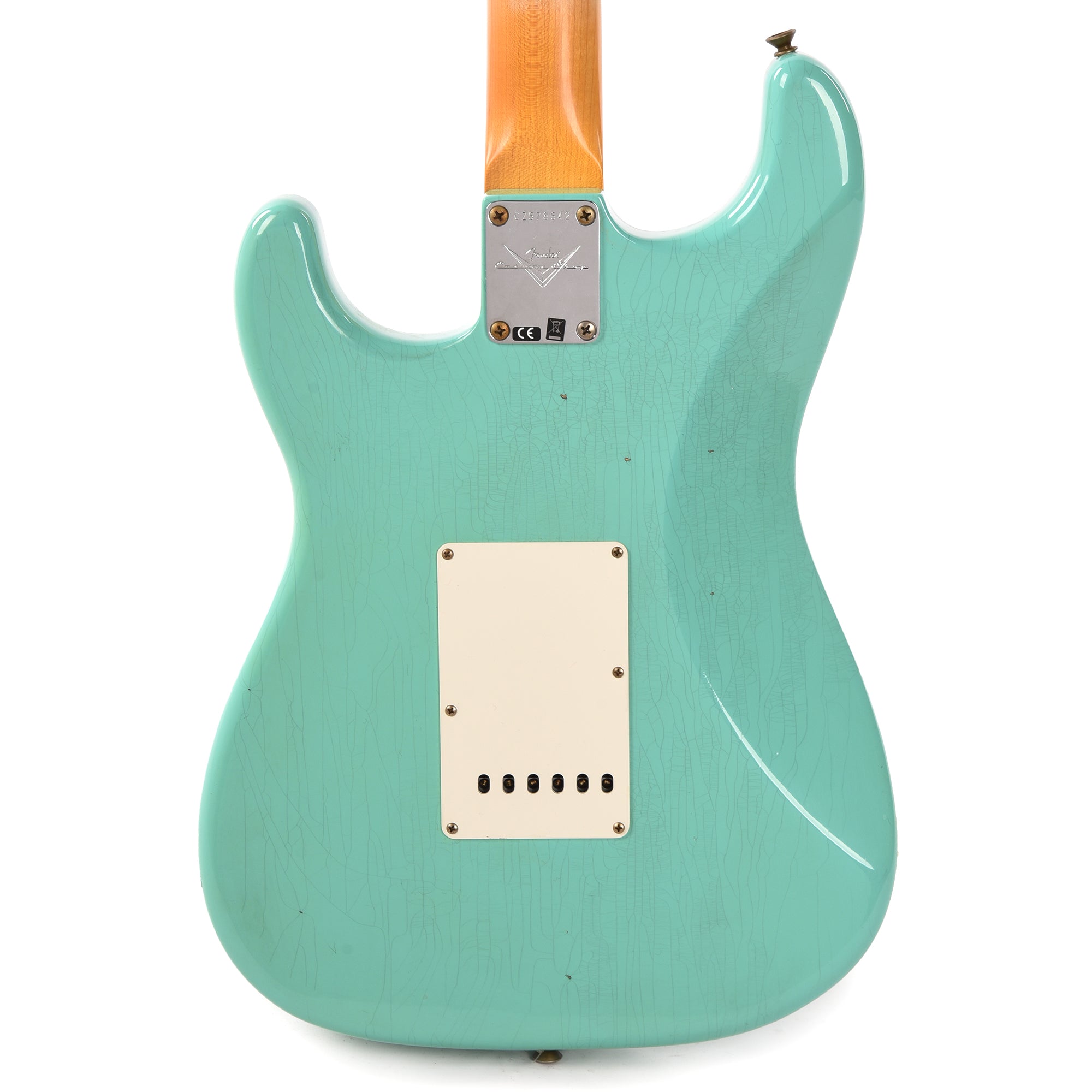 Fender Custom Shop 1959 Stratocaster Journeyman Relic Faded Aged Sea Foam Green Electric Guitars / Solid Body