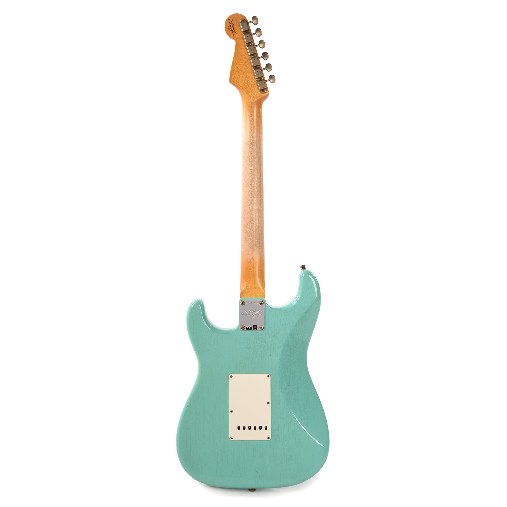 Fender Custom Shop 1959 Stratocaster Journeyman Relic Faded Aged Sea Foam Green Electric Guitars / Solid Body
