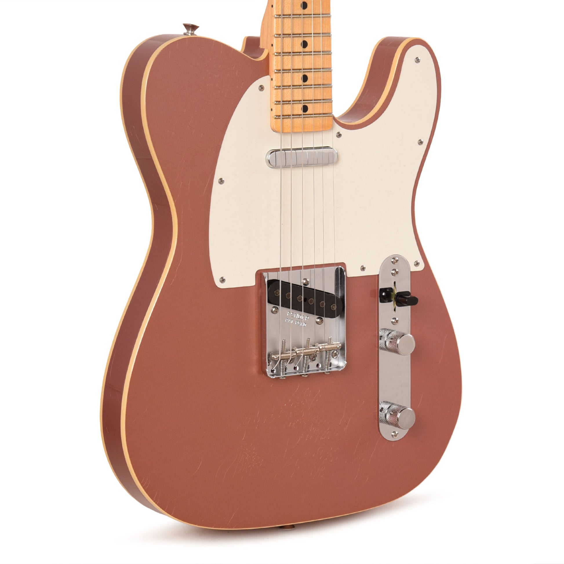 Fender Custom Shop 1959 Telecaster "Chicago Special" Deluxe Closet Classic Super Aged Burgundy Mist Metallic Electric Guitars / Solid Body