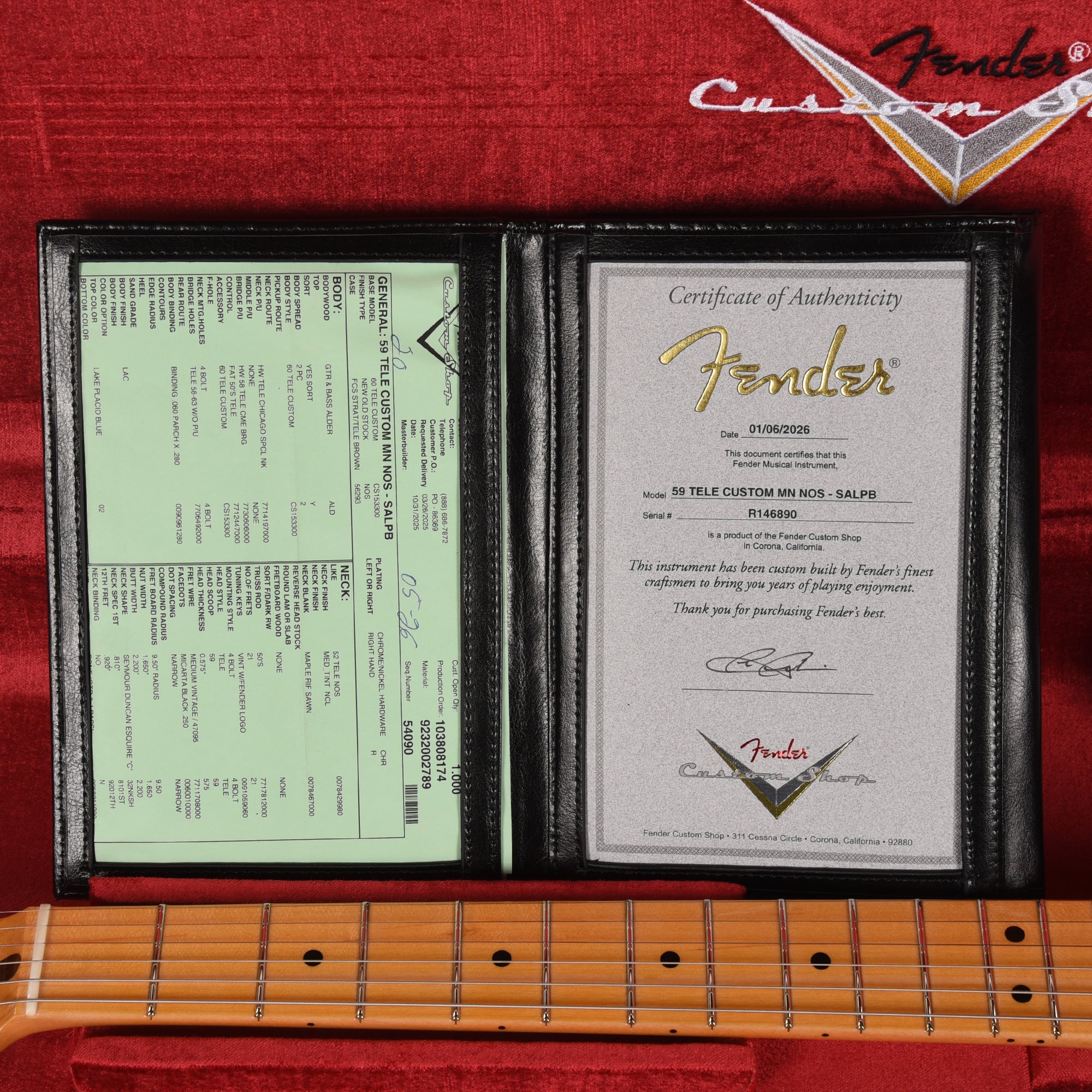 Fender Custom Shop 1959 Telecaster 