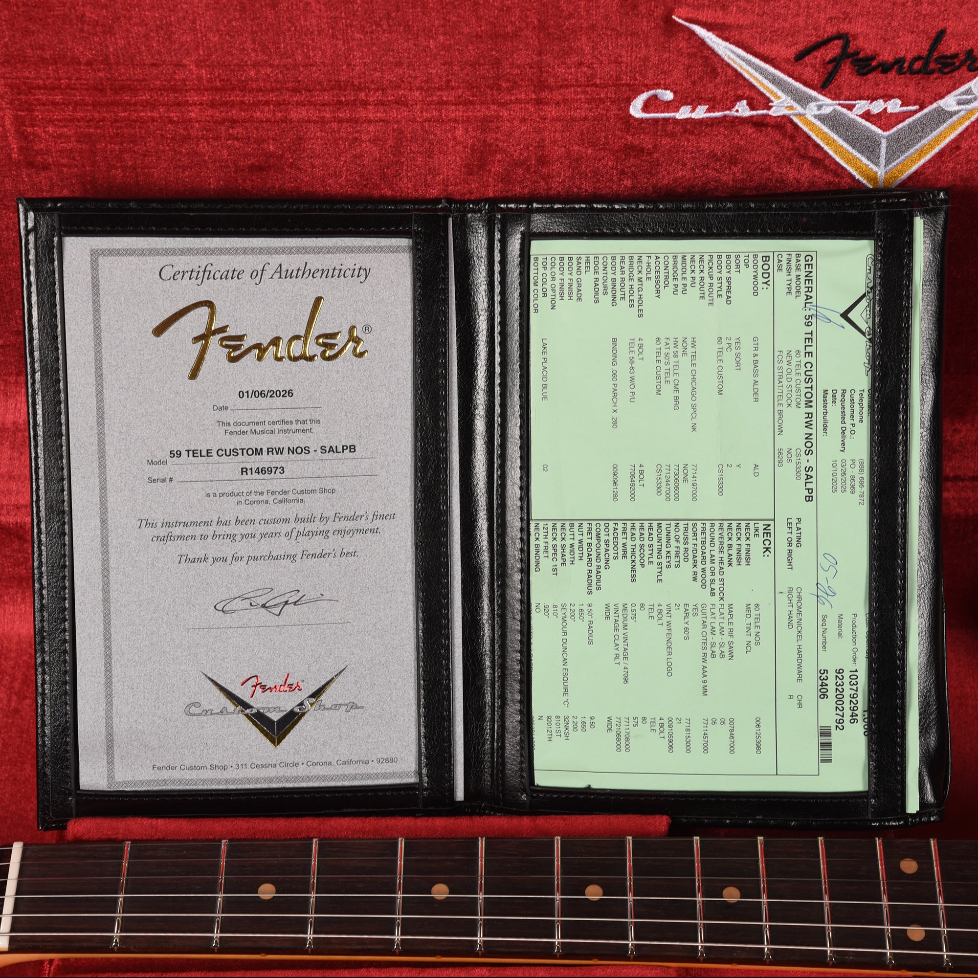 Fender Custom Shop 1959 Telecaster 