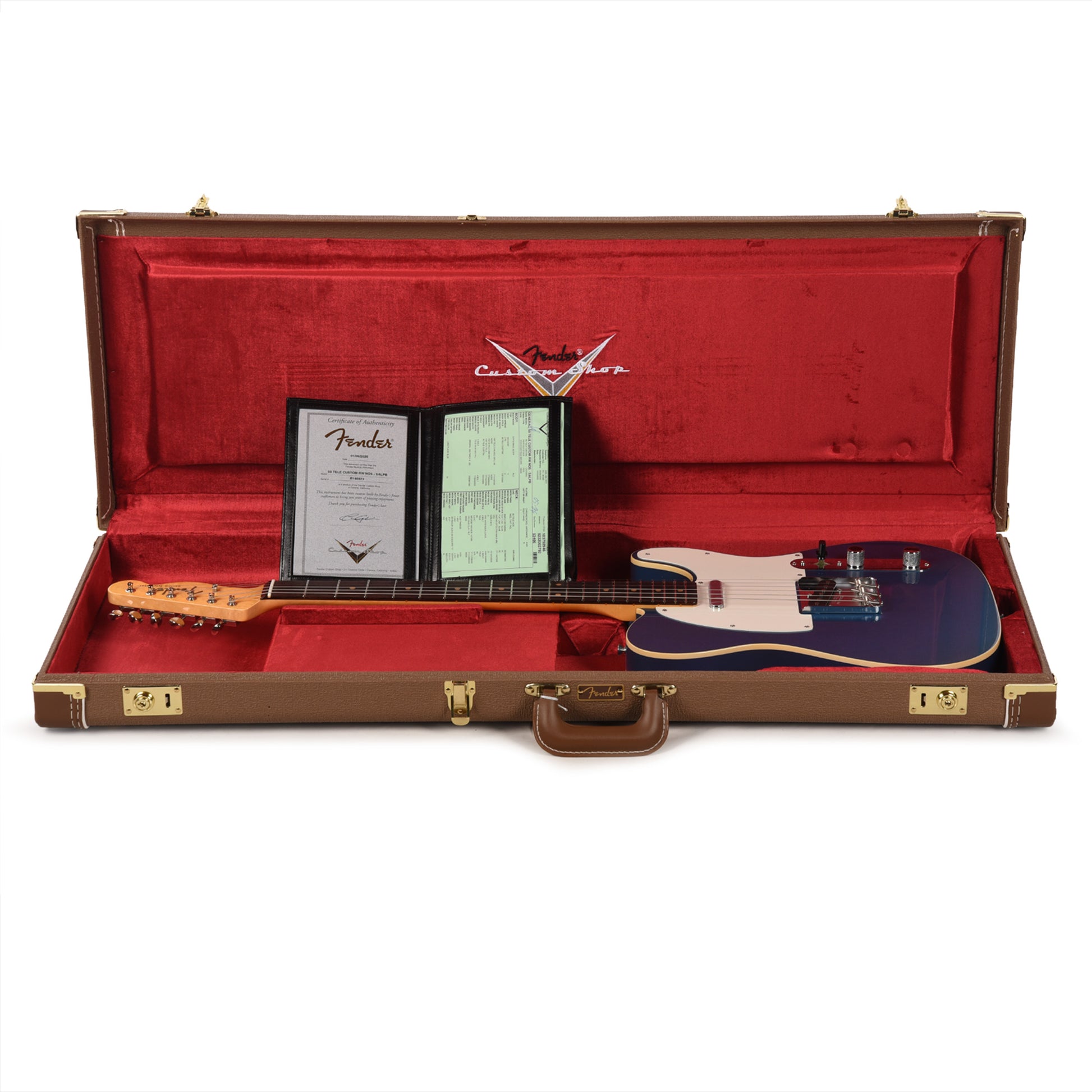 Fender Custom Shop 1959 Telecaster "Chicago Special" NOS Super Aged Lake Placid Blue Electric Guitars / Solid Body
