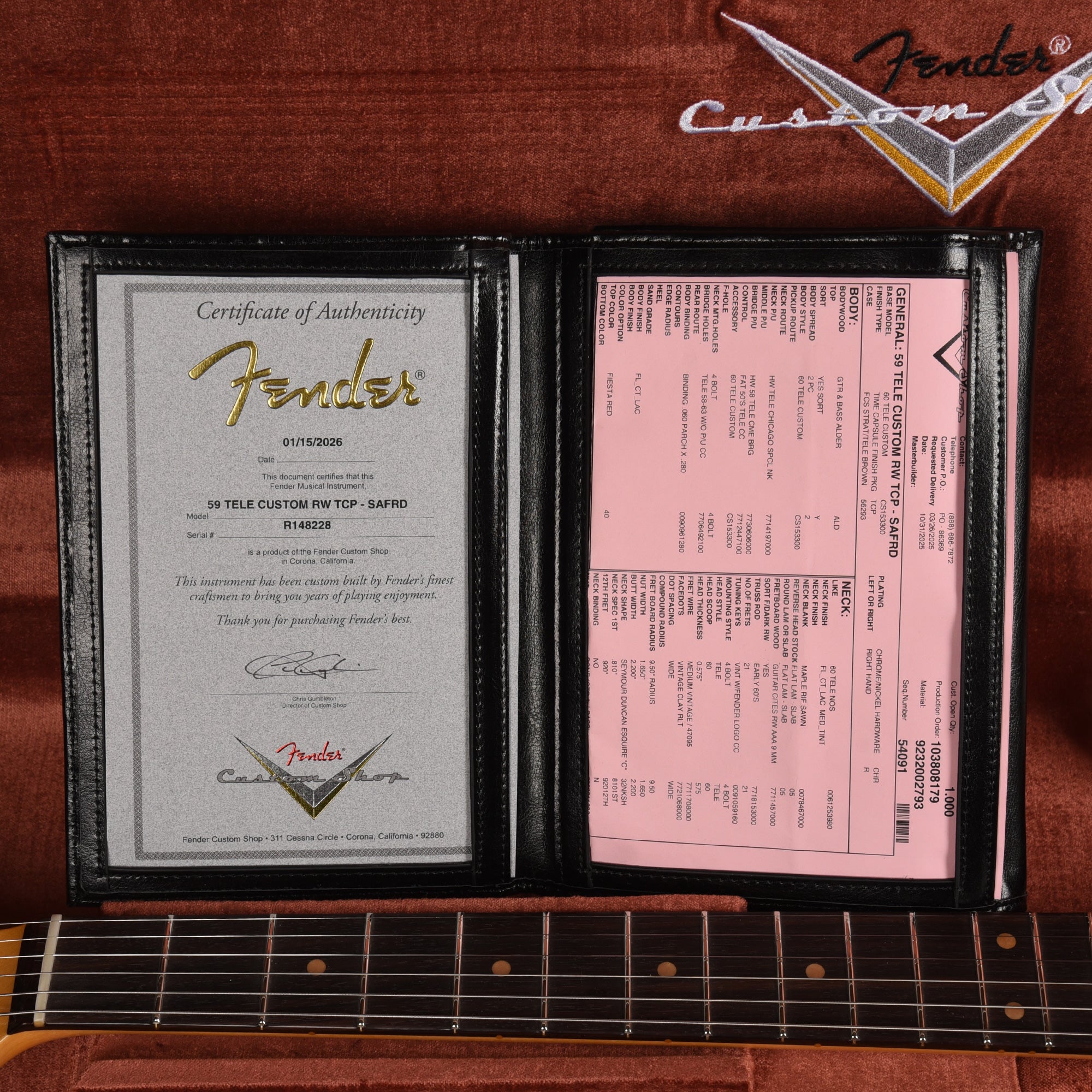 Fender Custom Shop 1959 Telecaster 